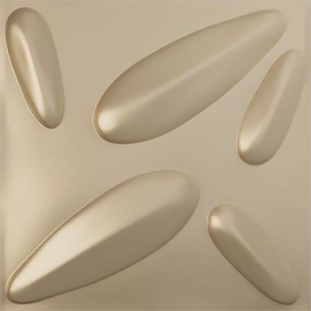 Ekena Millwork 19 5/8in. W x 19 5/8in. H Petal EnduraWall Decorative 3D Wall Panel Covers 2.67 Sq. Ft. WP20X20PLECE